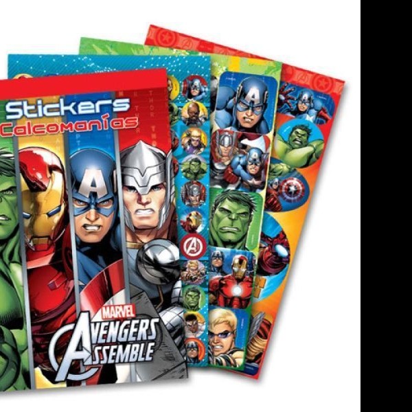 CALCOMANIA FANT. AVENGERS GRANMARK PAQUETE C72 PZAS